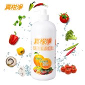 台湾进口真柑净柑油碗盘蔬果洗涤液（洗洁精）1000ml