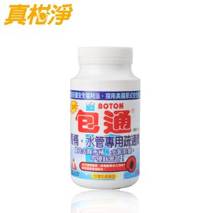 包通 台湾进口 强力管道下水道马桶疏通剂 厨房卫生间除异味180g