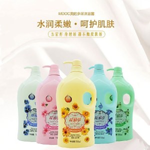 MDOC美的多采 花植粹护肤蛋白沐浴露735ml 持久留香 香水沐浴露