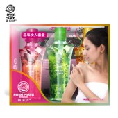 香贝诗沐浴露持久留香补水保湿清爽不油腻品味女人套盒3件套