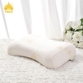 TAIHI泰嗨天然泰国乳胶枕头 美容平面枕头 泰国原装进口  TH-004