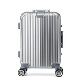 丹爵(DANJUE)20寸铝框拉杆箱男女通用行李箱 万向轮旅行箱 D23