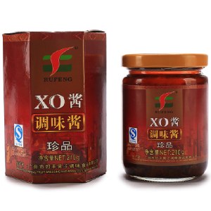 国味威 XO酱210g*2 调味酱料干贝江瑶柱火腿虾米蘸酱鲜香美味酱香浓厚  2瓶装