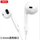 XO 耳机原装正品入耳式通用男女生6s适用苹果线控 入耳式耳机有线耳机 XO-S31