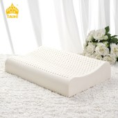 泰嗨 小颗粒按摩乳胶枕头 枕心带枕套 泰国原装进口，90%乳胶 TPXO1-01