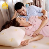 泰嗨 双人乳胶枕头 夫妻枕 枕心带枕套 泰国原装进口，90%乳胶 TPAD1