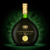路易马西尼 40度XO特醇白兰地 700ml洋酒酒类 法国原瓶进口 配送礼袋