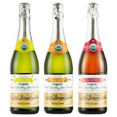 法国进口沃迪安无醇气泡酒饮料无酒精苹果汁蜜桃树莓香梨香槟