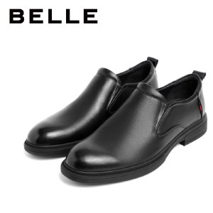 百丽Belle商务正装鞋 男商场同款皮鞋套脚鞋子6YK02CM0