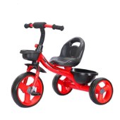 airud儿童三轮车脚踏车1-3-5-2-6岁大号轻便宝宝自行车手推车童车HB-AMS01