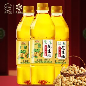 广垦花生油900ml