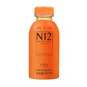 N12陈皮植物饮料 0蔗糖0香精脂植物饮品330ml/瓶*12瓶 整箱装