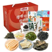 海狸先生送礼礼盒海味零食系列鱼片海苔健康儿童零食