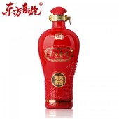 东方喜炮 金盛世52度浓香型白酒 500ml 单瓶装