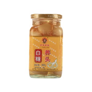 如丰食品 白糖荞头400g*2 泡菜零食小吃下饭菜 增城特产 2瓶装