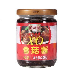国味威 XO香菇酱200g*2 增城特产 拌饭拌面酱 调味酱 即食XO香菇酱 2瓶装