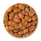 孔哥小白杏100g/袋奶香味杏核办公室休闲零食奶香味特色小吃坚果炒货果干