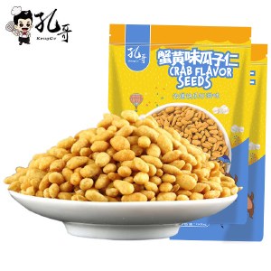 孔哥蟹黄瓜子仁108g/袋坚果零食炒货新鲜瓜子仁粒粒酥脆鲜香