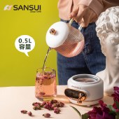 山水养生杯迷你电炖杯500mL分体式多功能可预约轻食杯加热水杯KT-890