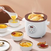 九阳电炖锅紫砂锅保温1.5升家用多功能煲汤沙锅DGD1505AM