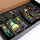 昂富庄园 川富套盒系列洋酒套装 6件套礼盒 750ml*4+500ml*2