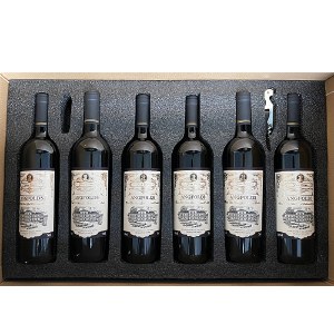 昂富庄园 范帝兰干红葡萄酒750ml*6支礼盒装 六支箱装