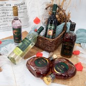 昂富庄园 川富套盒系列洋酒套装 6件套礼盒 750ml*4+500ml*2