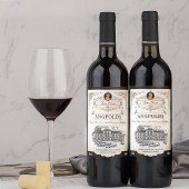 昂富庄园 范帝兰干红葡萄酒750ml*6支礼盒装 六支箱装