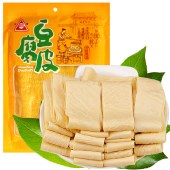 川珍 天马豆腐皮200g*2  油豆皮黄豆半干豆皮豆制品干货火锅食材凉拌麻辣烫