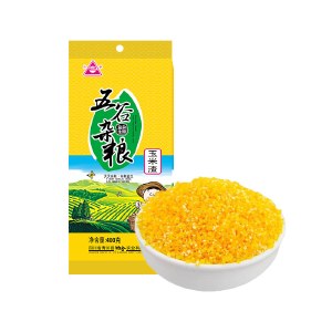 川珍 青川县玉米渣400g*2 大碴子小碴子 玉米粒粥米 杂粮粗粮 真空包装 大米伴侣