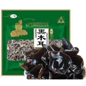 川珍  原生态黑木耳250g  袋椴木木耳食用菌菇炒菜煲汤凉拌山珍干货