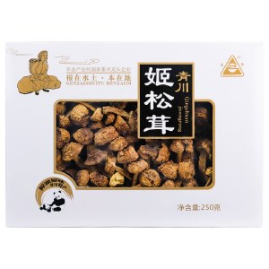川珍  青川县姬松茸250g  干菌子菌菇煲汤食材干货特产