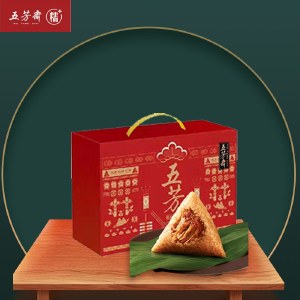 五芳斋 缤纷五芳C粽子礼盒1900g 蛋黄鲜肉粽豆沙甜粽子端午节