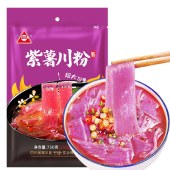 川珍 紫薯火锅川粉750g*2包 宽粉苕粉 速食酸辣粉